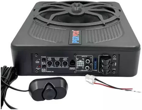 PerVoi Αυτοενισχυόμενο Subwoofer Αυτοκινήτου 10" 800W RMS