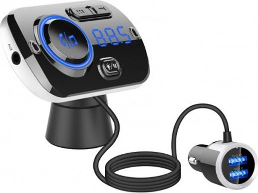 FM Transmitter Αυτοκινήτου με Bluetooth BC49BQ