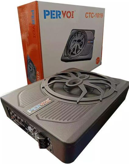 PerVoi Αυτοενισχυόμενο Subwoofer Αυτοκινήτου 10" 800W RMS