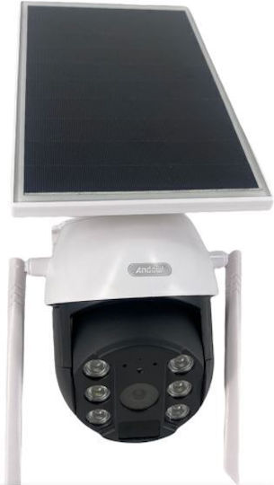 Andowl Q-S850 IP Κάμερα Παρακολούθησης Wi-Fi/4G 4K Αδιάβροχη με Αμφίδρομη Επικοινωνία και Φακό 3.6mm