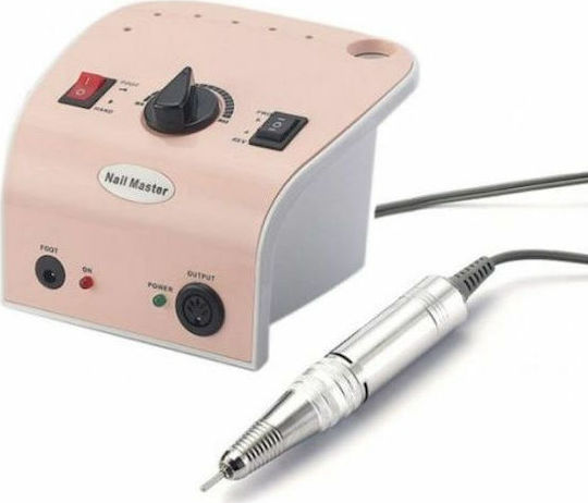 JMD-304 Τροχός Νυχιών Ρεύματος 35000rpm με Πεντάλ σε μαύρο με λευκό χρώμα 35W
