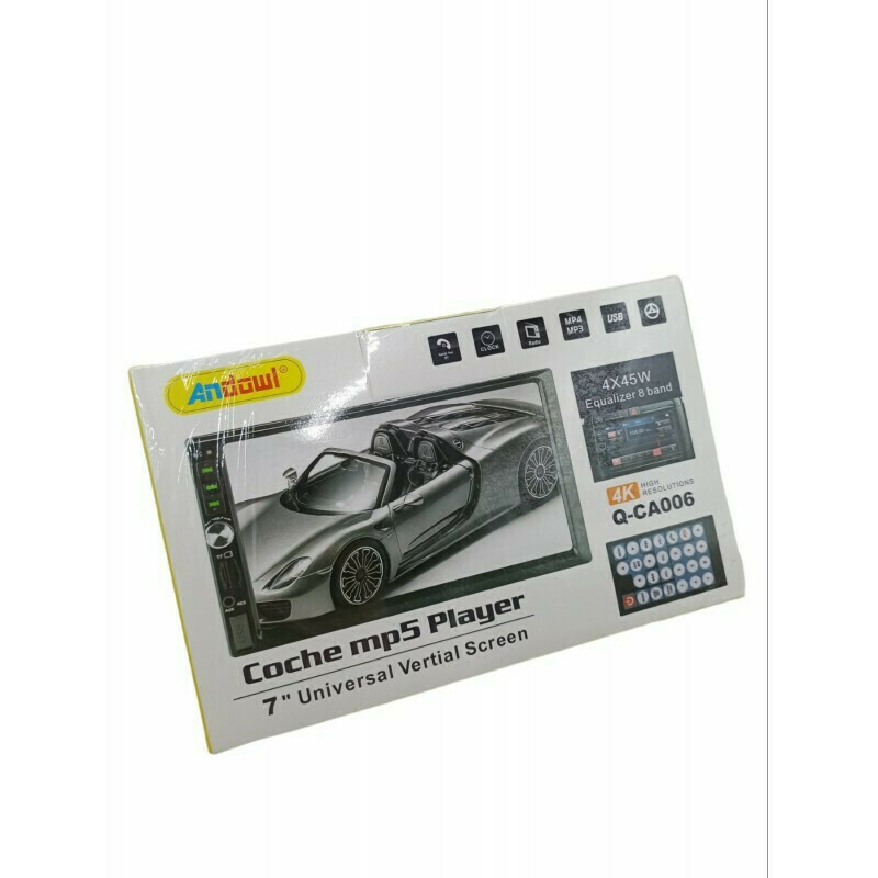 Andowl Q-CA006 Ηχοσύστημα Αυτοκινήτου (Bluetooth/USB/WiFi/GPS) με Οθόνη Αφής 7"