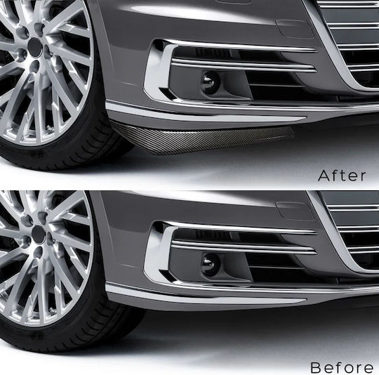 Universal Back-front Lip – Γωνίες Αεροτομές Αυτοκινήτου 2τμχ Oem Hw-0145 – Carbon