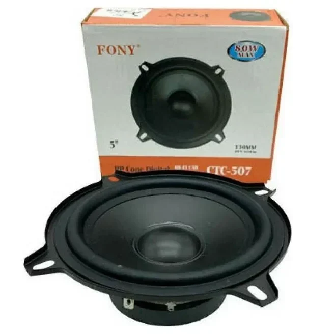 Ηχείο αυτοκινήτου 2 Δρόμων 5” 13cm, 80W RMS FONY CTC-507