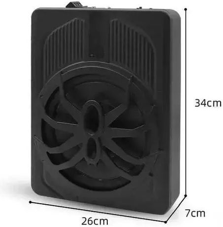 PerVoi Αυτοενισχυόμενο Subwoofer Αυτοκινήτου 10" 800W RMS