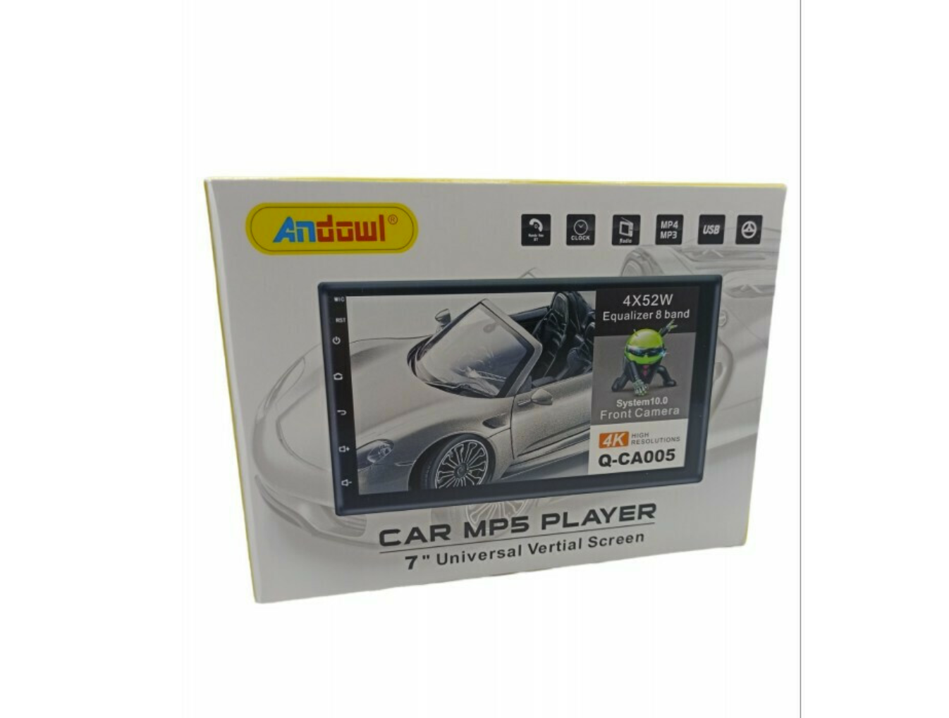 Andowl Q-CA005 Ηχοσύστημα Αυτοκινήτου (Bluetooth/USB/WiFi/GPS) με Οθόνη Αφής 7"