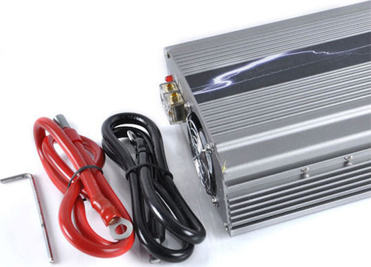 T12P2000I Inverter Αυτοκινήτου Καθαρού Ημιτόνου 2000W για Μετατροπή 12V DC σε 220V AC