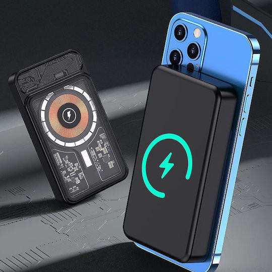 KLGO KP-92 Power Bank 10000mAh με Θύρα USB-C Power Delivery Μαύρο