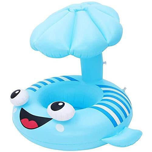 Σωσίβιο Swimtrainer με Μήκος 64εκ. και Σκίαστρο Πορτοκαλί WM-8250 Ψάρι Κλόουν