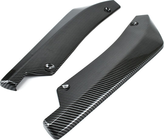 Universal Back-front Lip – Γωνίες Αεροτομές Αυτοκινήτου 2τμχ Oem Hw-0145 – Carbon