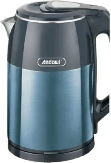 Andowl Βραστήρας νερού 2lt 1500W Blue