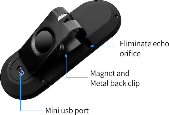 Bluetooth HandsFree αυτοκινήτου με σύστημα Multipoint Andowl Q-324