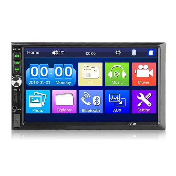 Ηχοσύστημα Αυτοκινήτου (Bluetooth/USB/WiFi/GPS) με Οθόνη Αφής 7" ORO-7012
