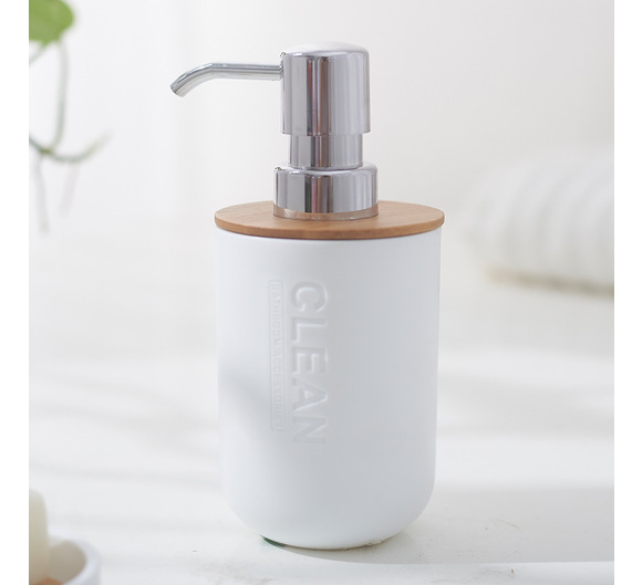 Dispenser with Bamboo Surface 5680