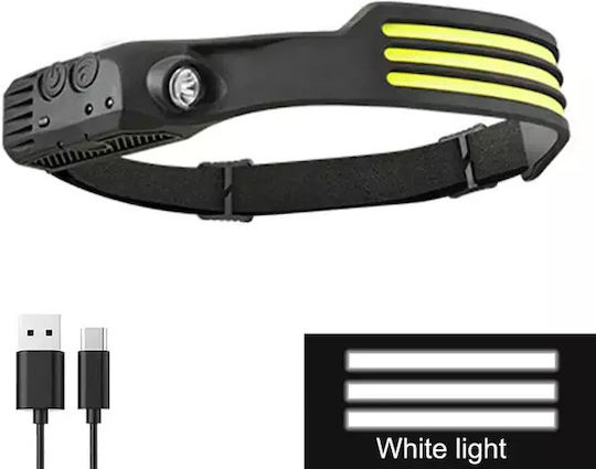 Επαναφορτιζόμενος Φακός Κεφαλής LED W689-3 182806
