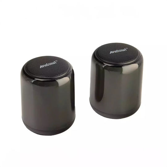 Andowl Q-YX22 Ηχείο Bluetooth 3W με Διάρκεια Μπαταρίας έως 4 ώρες Πολύχρωμο