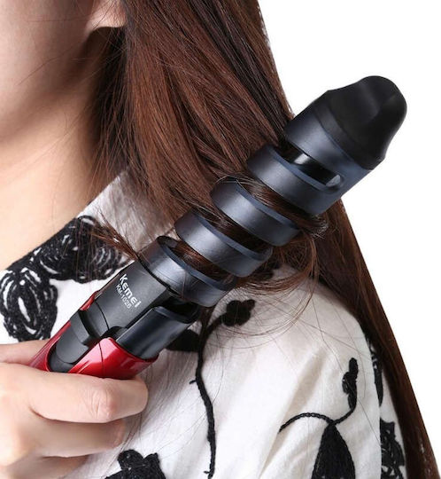 Spiral Ψαλίδι για Μπούκλες με Κεραμική Κεφαλή – KEMEI KM-1026