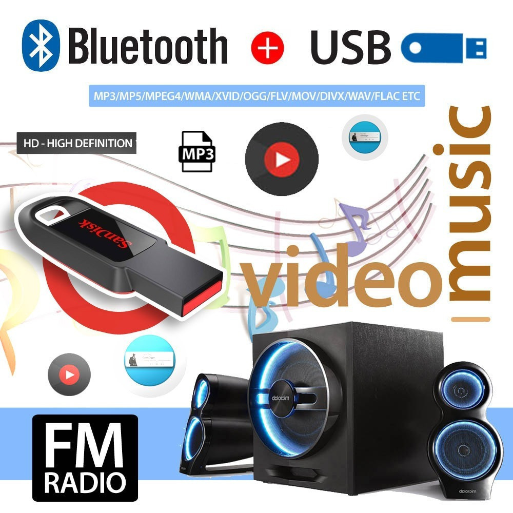 PERVOI CTC-5060 Ηχοσύστημα Αυτοκινήτου Universal 1DIN (Bluetooth) με Οθόνη 5"
