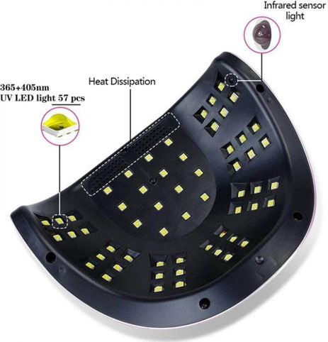 SUN ONE UV Φουρνάκι Νυχιών C4 Plus LED 256W