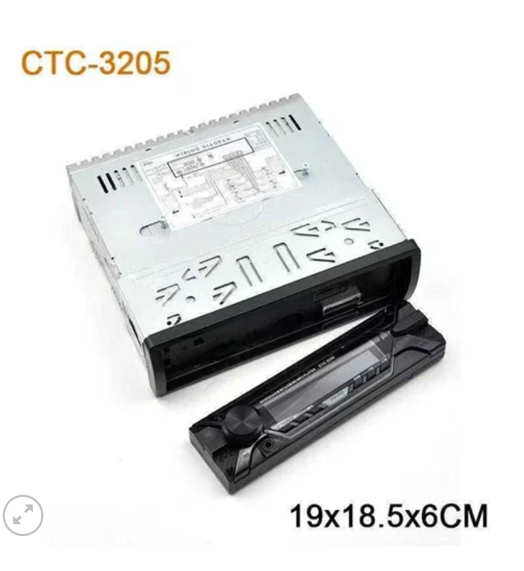 Ηχοσύστημα Αυτοκινήτου 1DIN (Bluetooth/USB) PERVOI CTC-3205