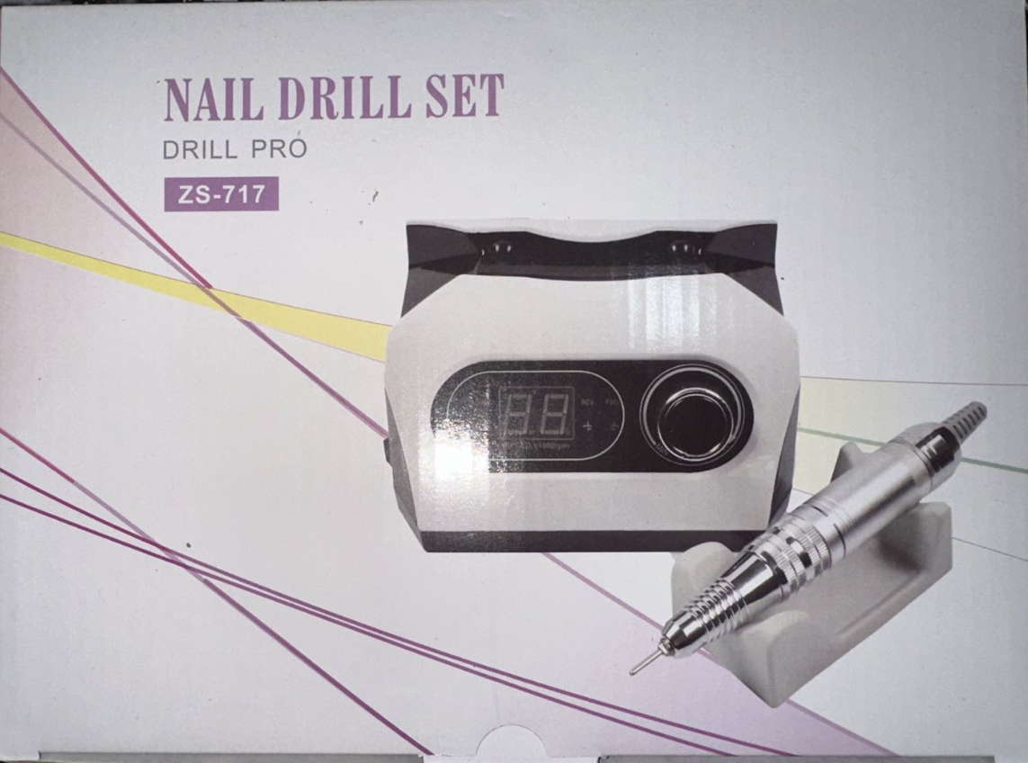 <br>ZS-717 Electric Nail Grinder 45000rpm in Pink Color 85W