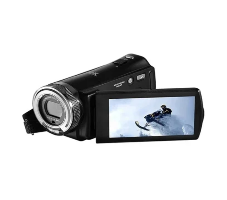 Ψηφιακή βιντεοκάμερα 1080P HD 20MP TFT LCD 16X 4KDV Andowl Q-DV16X μαύρη