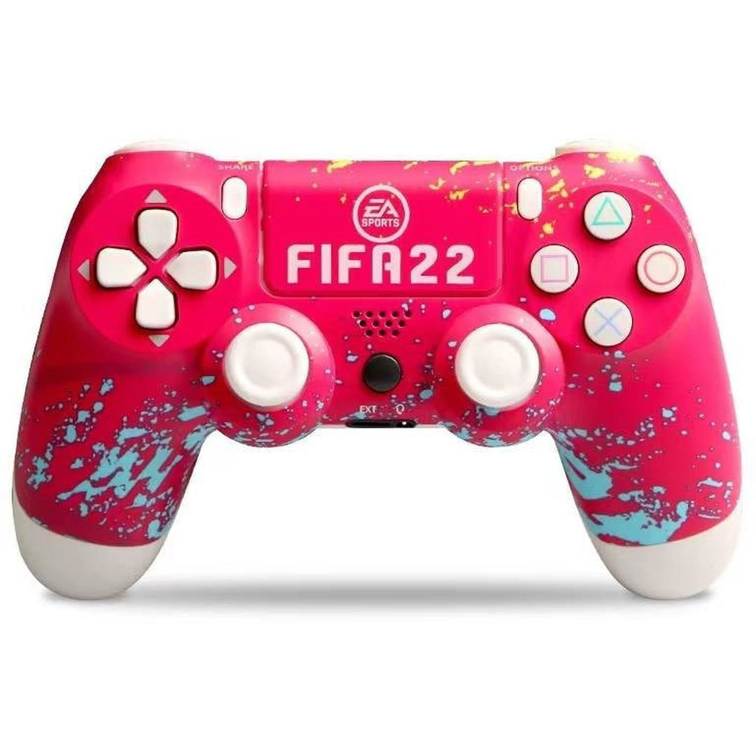 Doubleshock FIFA Ασύρματο Gamepad για PS4 Ροζ