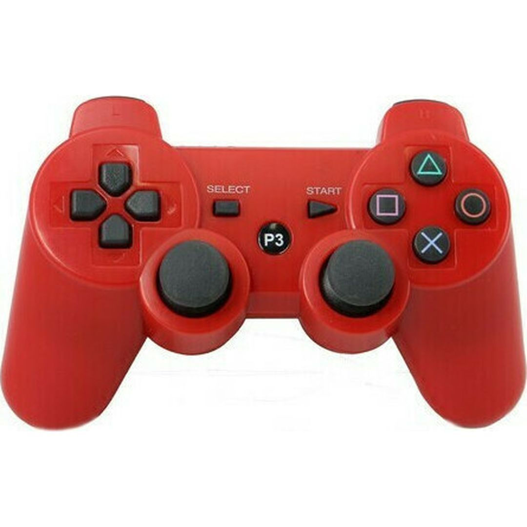 Doubleshock Ασύρματο Gamepad για PS3 Κόκκινο