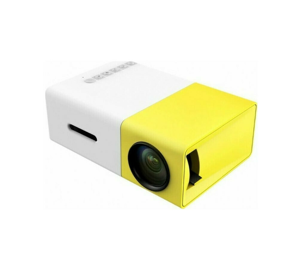 YG-300 Mini Projector Λάμπας LED Κίτρινος