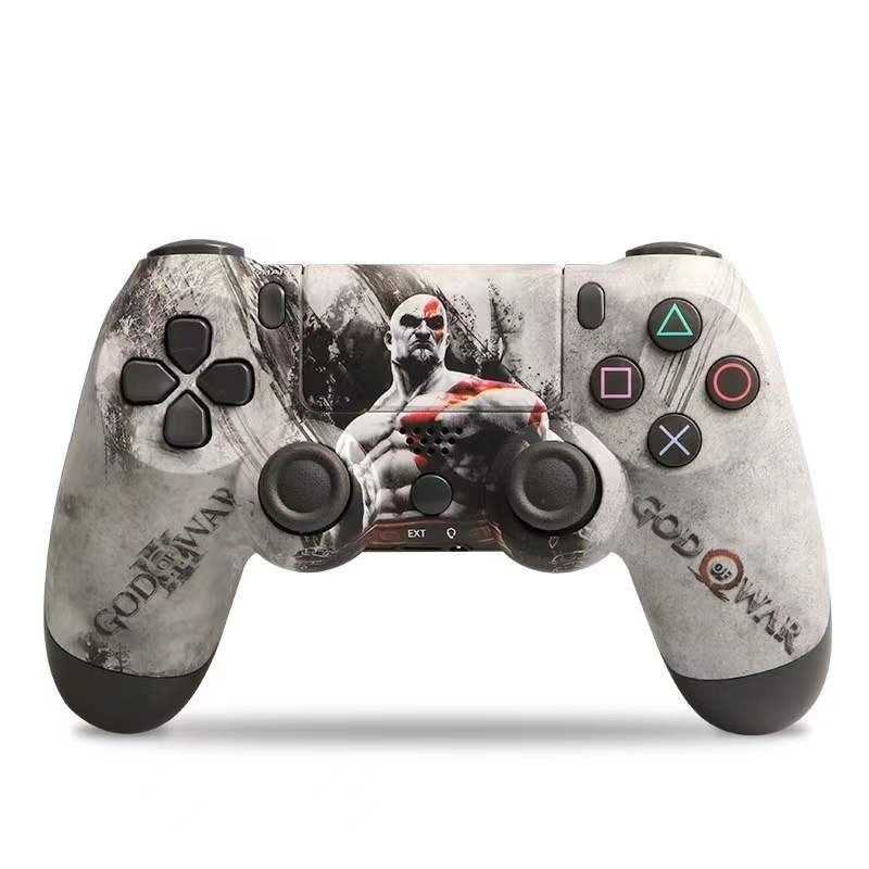 Doubleshock Ασύρματο Gamepad για PS4 God Of War Γκρι