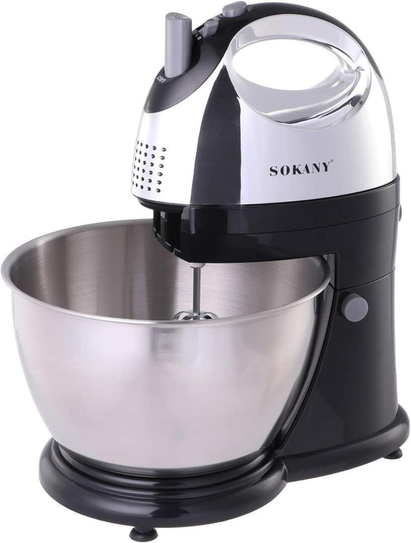 Sokany KF-906CS Mixer with Inox Container 4lt 400W Black