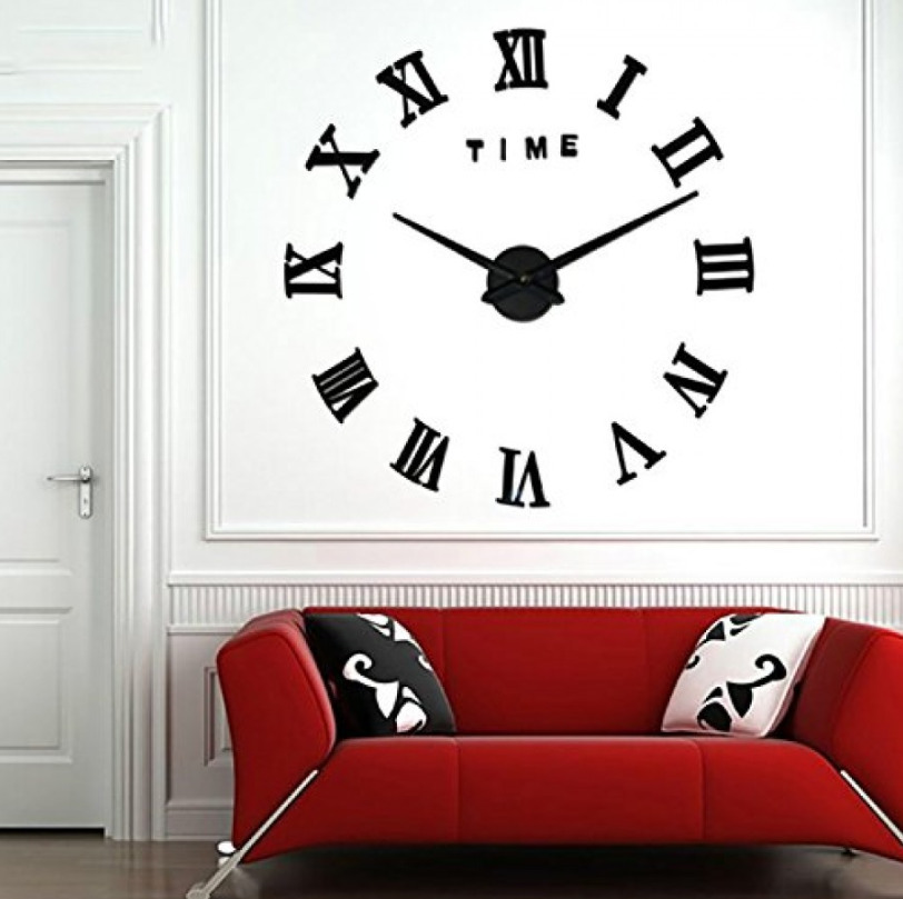 Mirror Wall Clock
