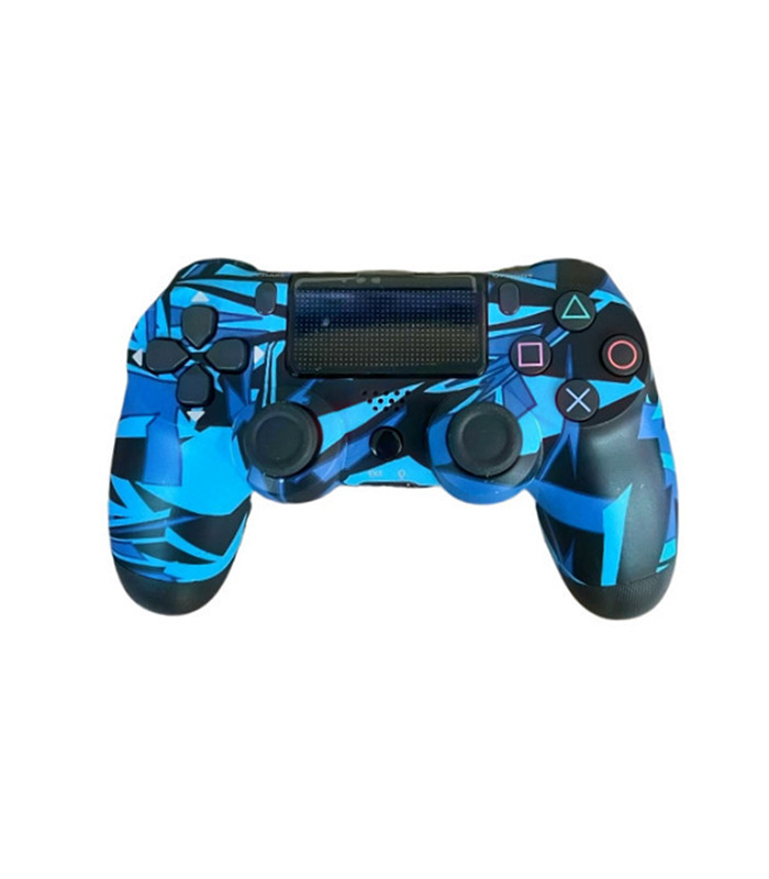 Doubleshock Wireless Gamepad for PS4 Blue Geometric