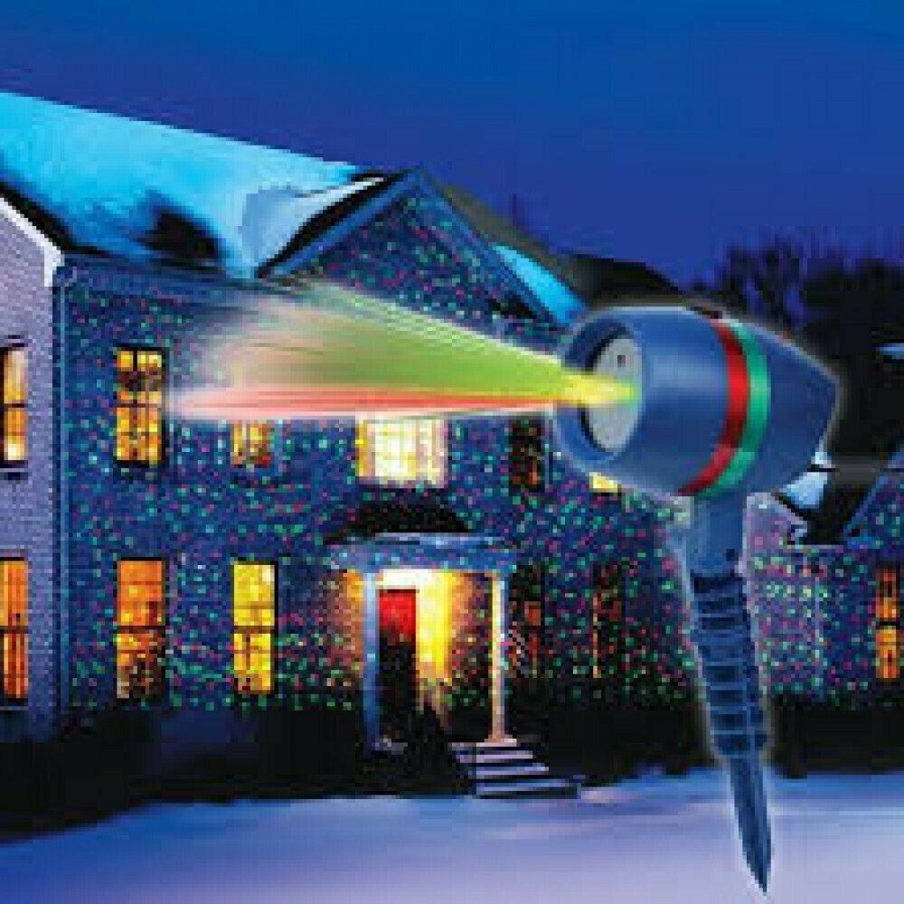 Electric Christmas Spotlight Laser LED Interior