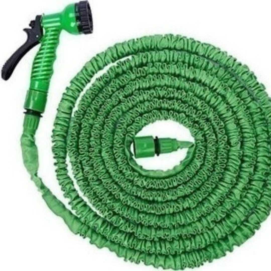 Λάστιχο Επεκτεινόμενο Σετ Magic Hose 15m Πράσινο