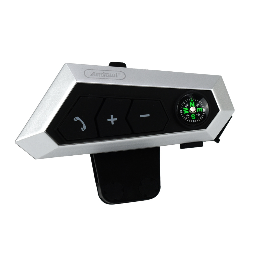 Andowl Q-MT25 Ενδοεπικοινωνία Μονή για Κράνος Μηχανής με Bluetooth