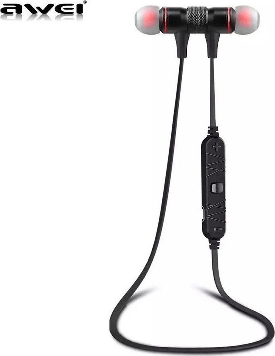 Awei A920BL In-ear Bluetooth Handsfree Ακουστικά με Αντοχή στον Ιδρώτα Μαύρα