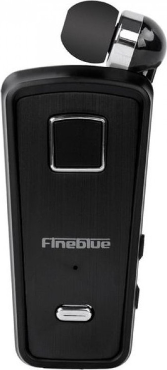 Fineblue F980 In-ear Bluetooth Handsfree Ακουστικό Πέτου Μαύρο