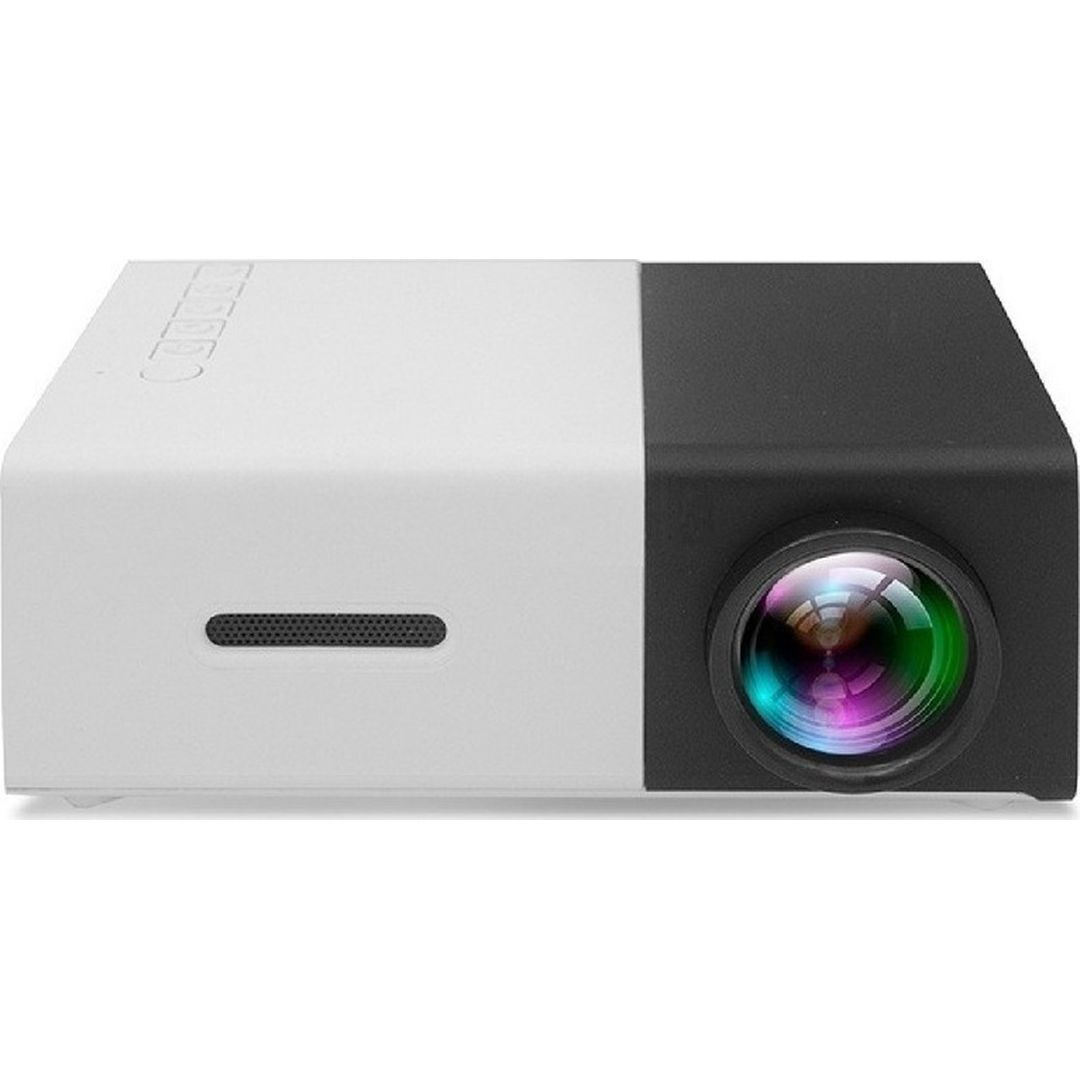 YG-300 Mini Projector LED Lamp Black