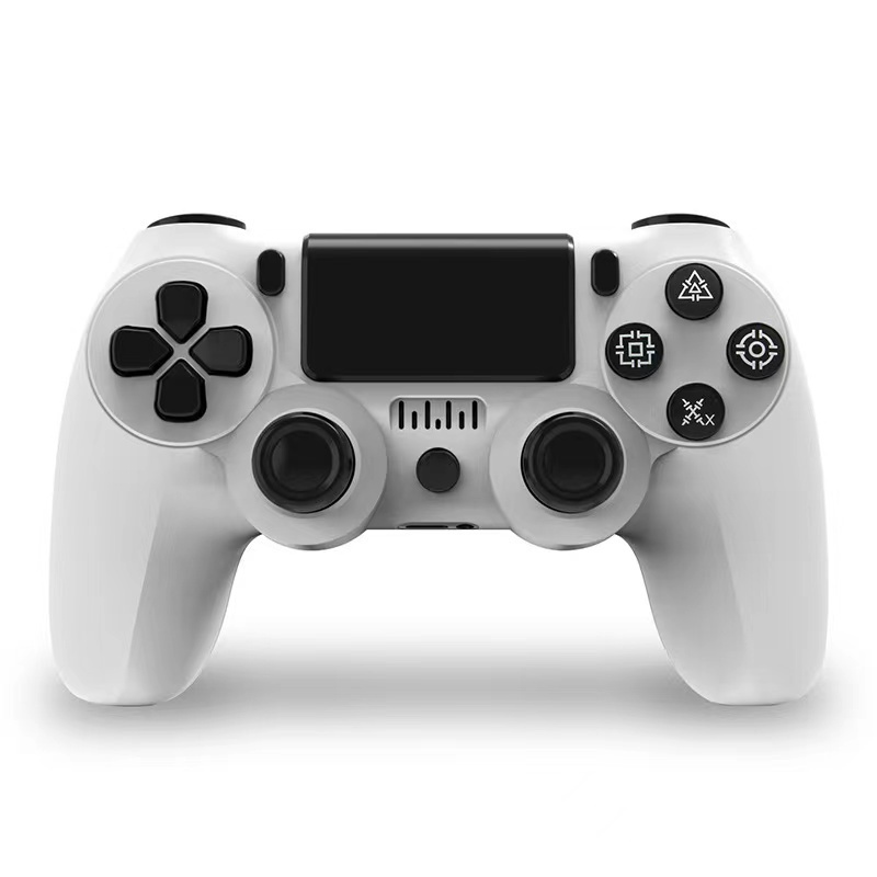 Double Motor Vibration 4 Ασύρματο Gamepad για PS4 Λευκό