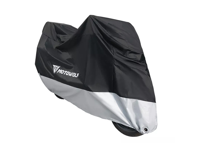 Motowolf Κουκούλα Μηχανής Αδιάβροχη 210D 2ΧL Μ245xΥ125εκ.