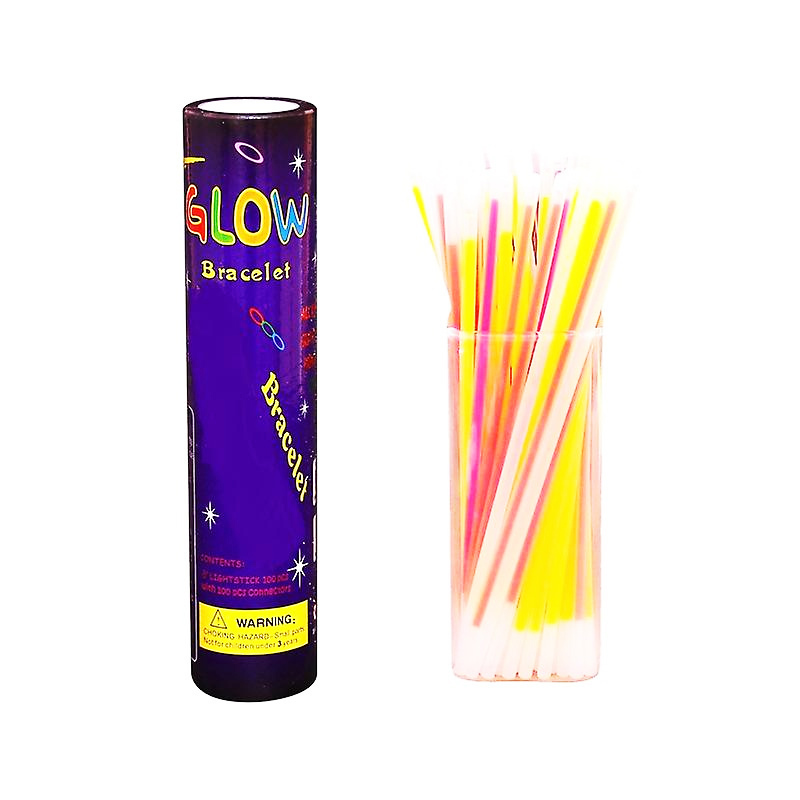 Glow Stick Σετ 100τμχ (Διάφορα Χρώματα) 1400G-05S