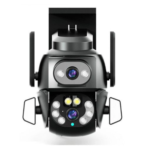 Andowl CCTV Κάμερα Παρακολούθησης Wi-Fi 4K Αδιάβροχη με Αμφίδρομη Επικοινωνία σε Μαύρο Χρώμα Q-S800