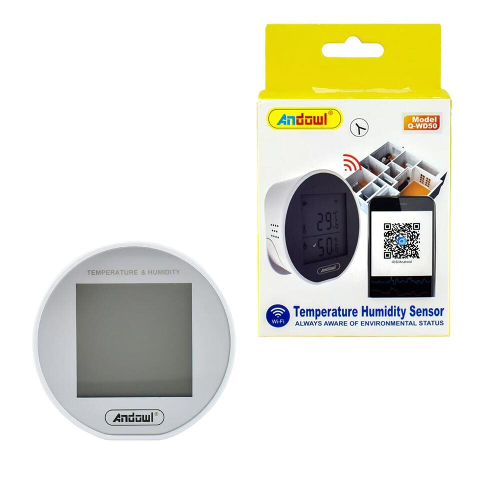 Andowl Q-WD50 Ασύρματος Μετεωρολογικός Σταθμός Ψηφιακός Επιτραπέζιος