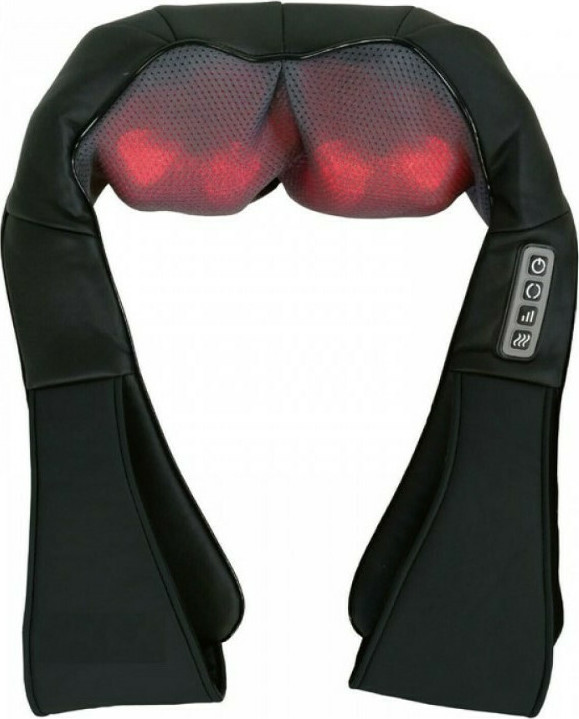 Electric Massager Shiatsu for Neck with Infrared Heating Black 5210