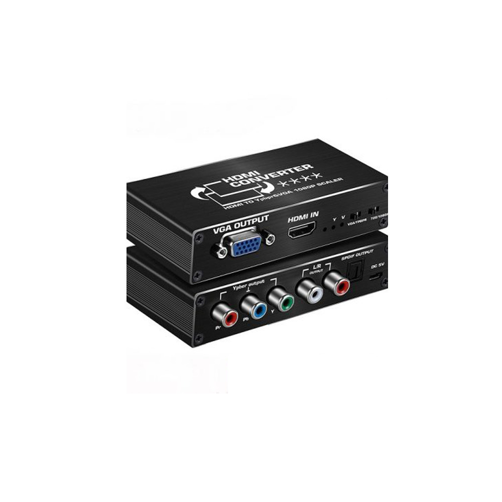 Andowl Q-HD420 Μετατροπέας HDMI female σε RCA / VGA female
