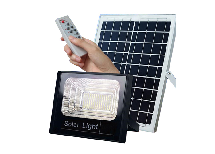 Jortan Στεγανός Ηλιακός Προβολέας LED 300W Ψυχρό Λευκό 6500K WiFi με Αισθητήρα Κίνησης και Φωτοκύτταρο IP66 JT-91001-YY300W