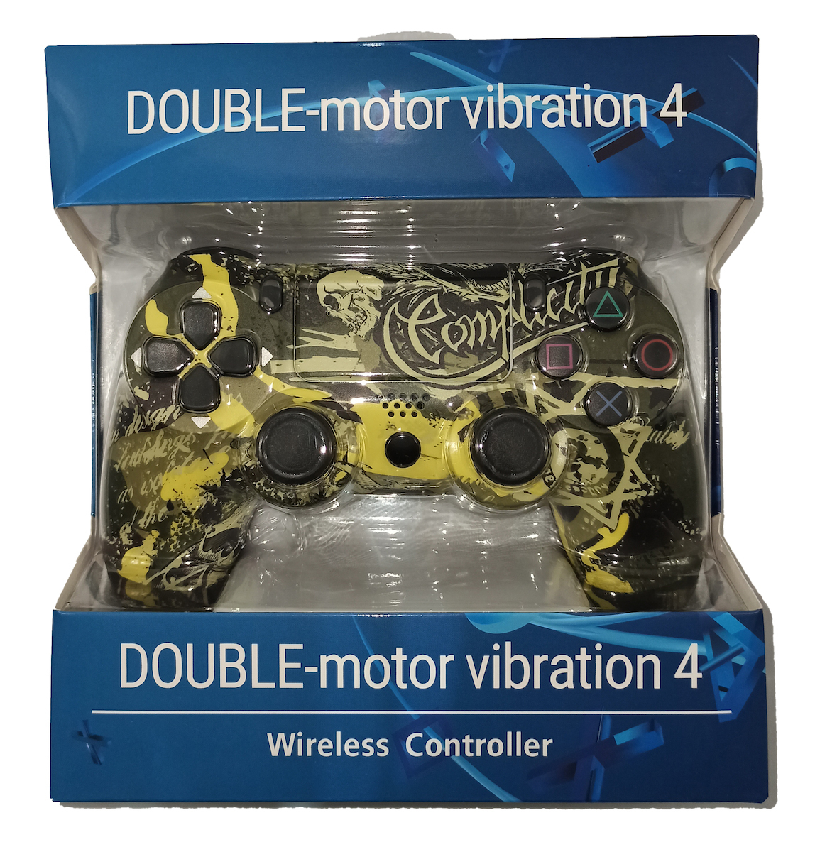 Wireless Gamepad for PS4 Yellow