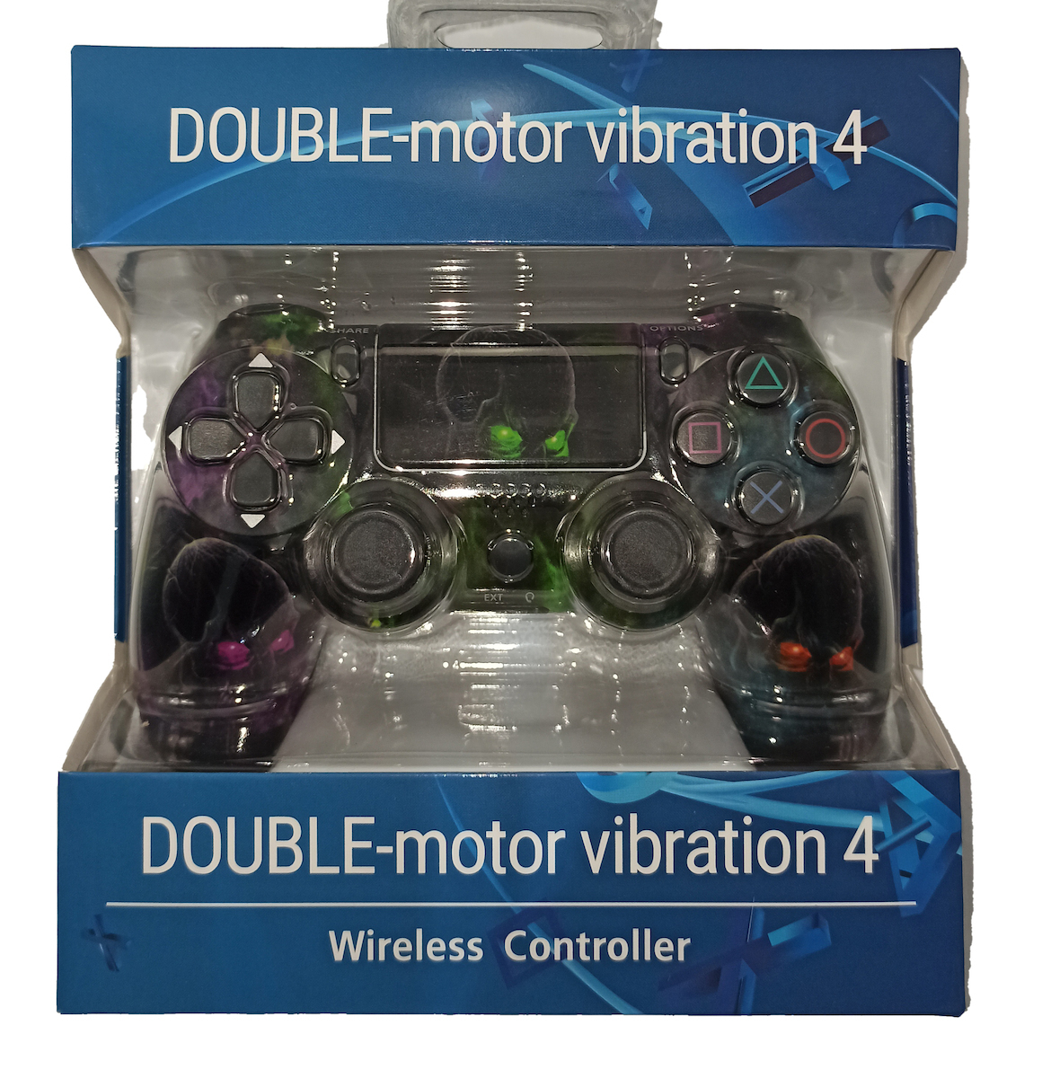 Wireless Gamepad for PS4 Black
