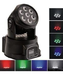 LED Φωτορυθμικό με Ρομποτική Κεφαλή Smart Rainbow RGBW Μαύρο 17959033